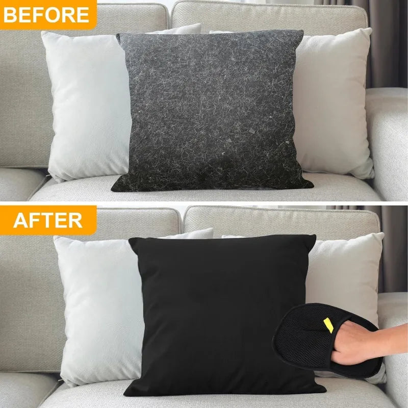 Pet Hair Removal Mitts Cat Dog Hair Collection Brush