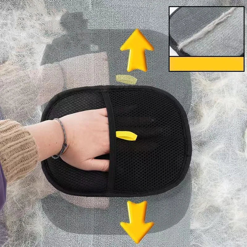 Pet Hair Removal Mitts Cat Dog Hair Collection Brush